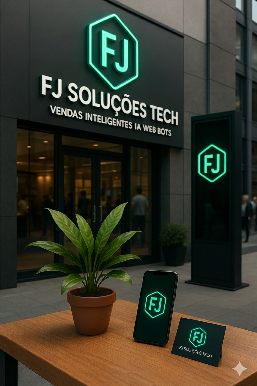 Fachada da FJ Soluções Tech